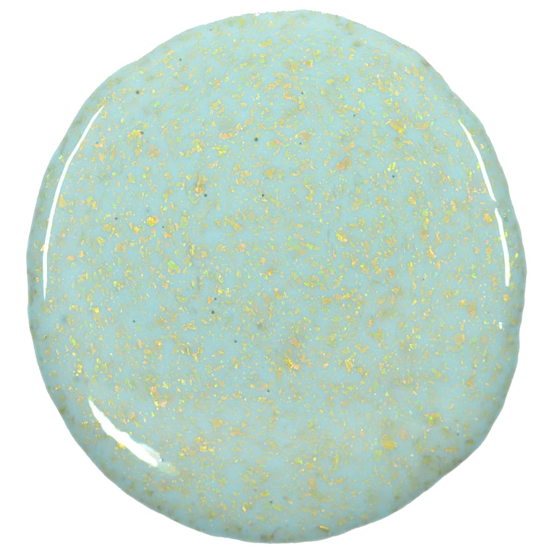KBShimmer Water Relief sea-foam crelly nail polish