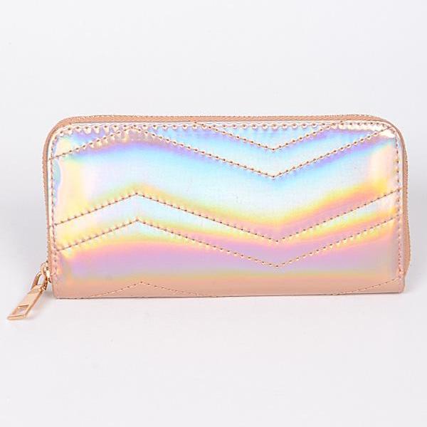 Quilted Holographic Wallet