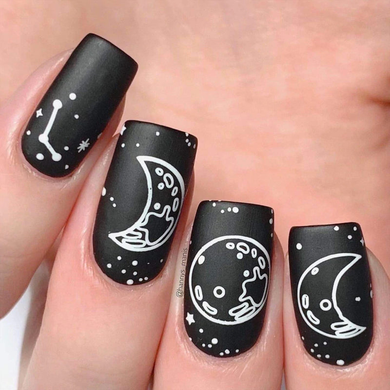 Crystal Moon Stamping Plate