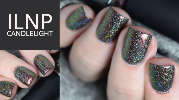 ILNP Candlelight holographic nail polish