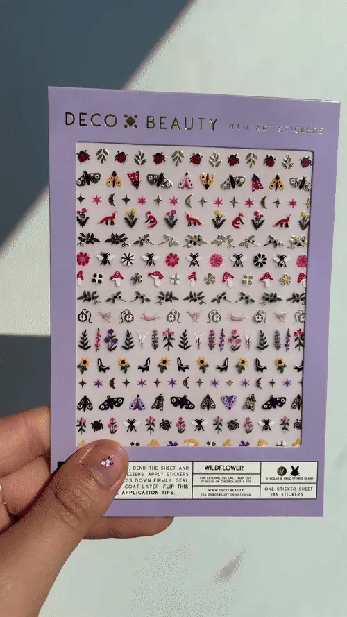 Wildflower Nail Stickers