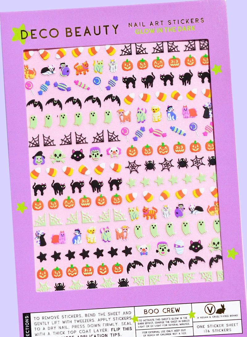 Boo Crew Nail Stickers