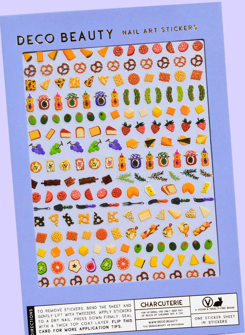 Charcuterie Nail Stickers