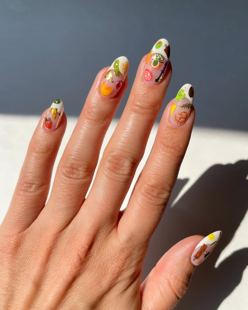 Charcuterie Nail Stickers