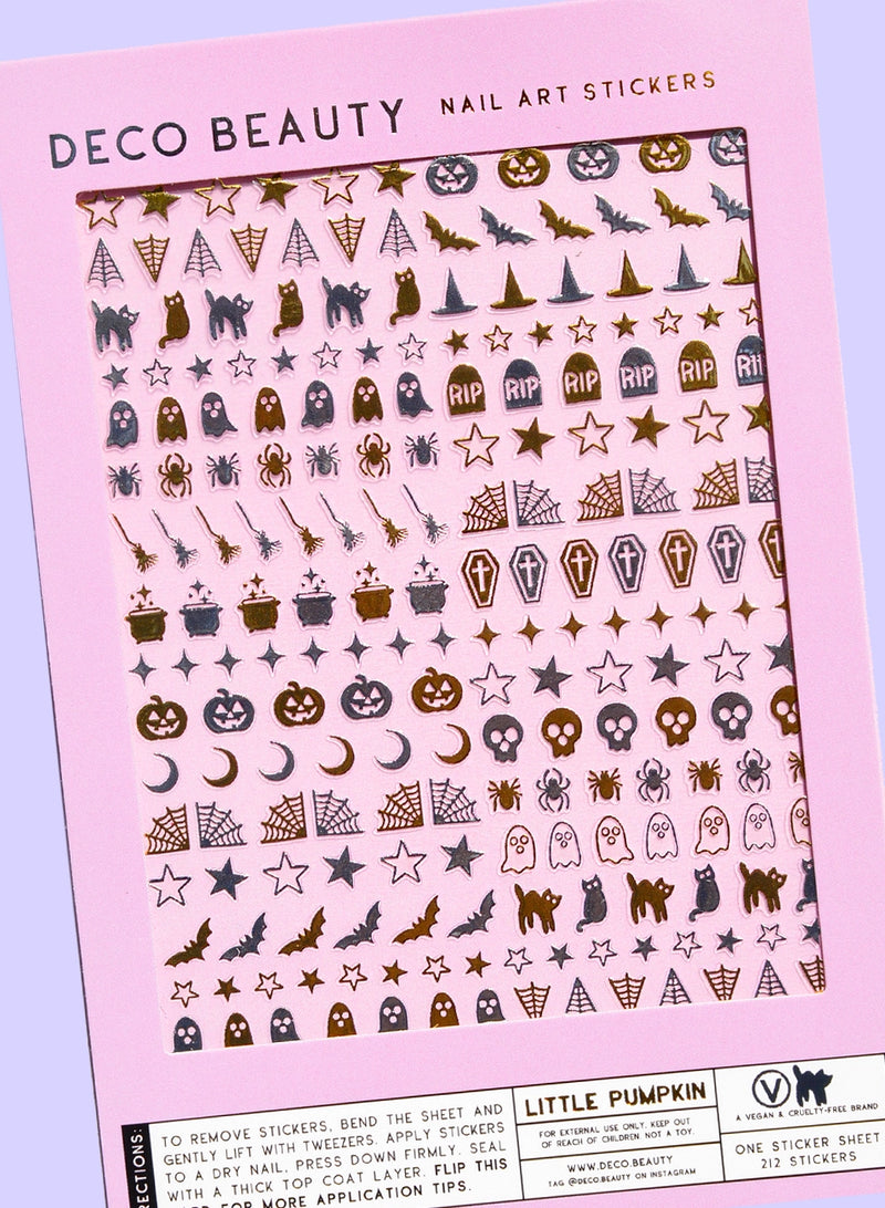 Little Pumpkin Nail Stickers