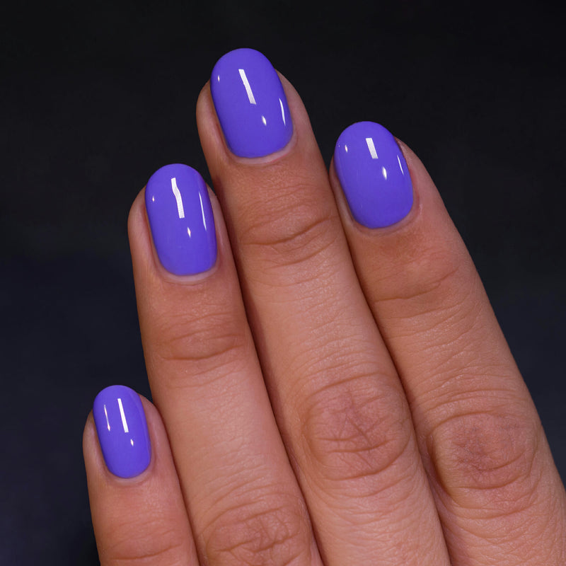 ILNP HI-SCORE ELECTRIFYING BLUE-VIOLET CREAM NAIL POLISH