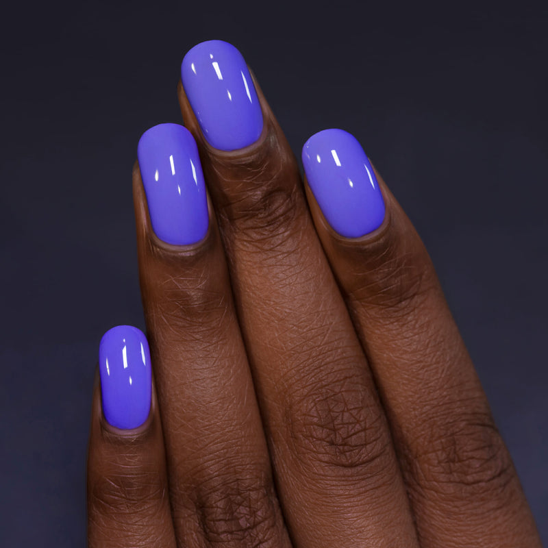 ILNP HI-SCORE ELECTRIFYING BLUE-VIOLET CREAM NAIL POLISH