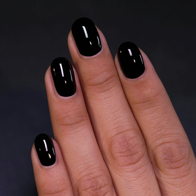 ILNP INK INTENSE JET BLACK CREAM NAIL POLISH