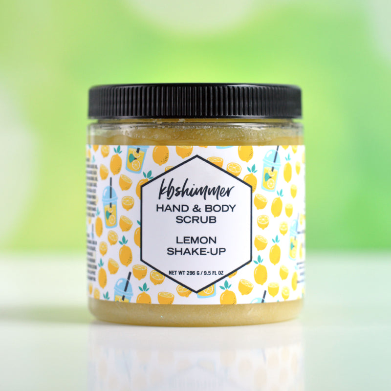 Lemon Shake-Up Sugar Scrub