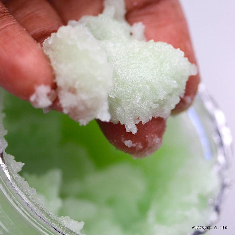 Mint Chocolate Chip Sugar Scrub