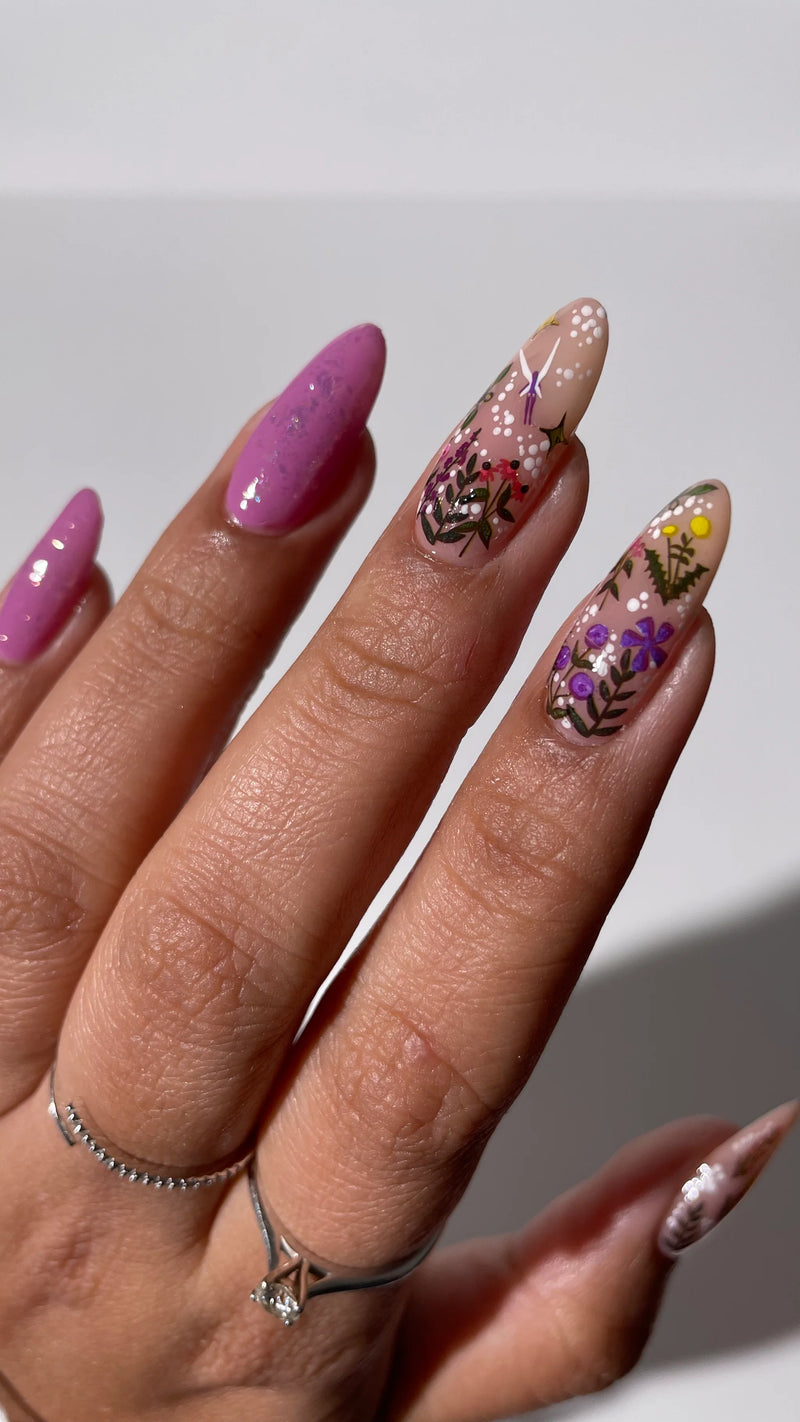 Wildflower Nail Stickers