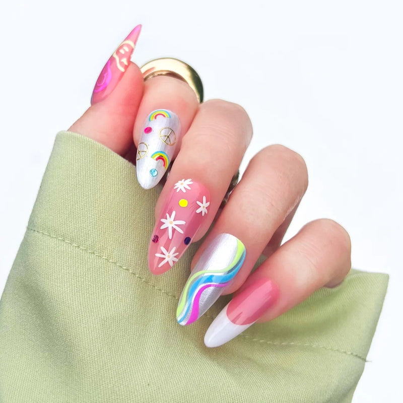 Stay Groovy Nail Stickers