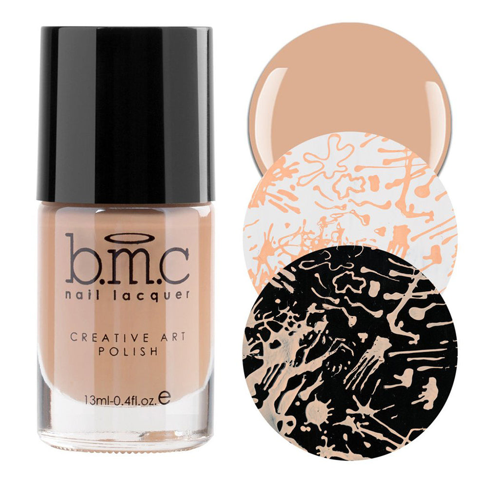 Bundle Monster Boo Ya nude stamping nail polish