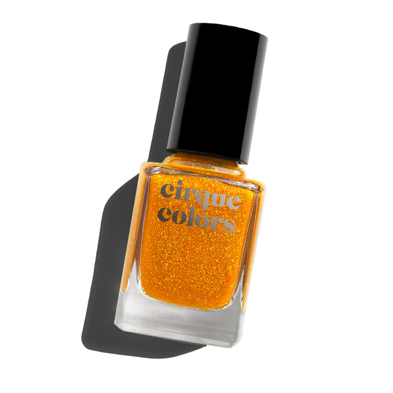 Cirque Colors Citrine holographic nail polish Facets 2019 Collection