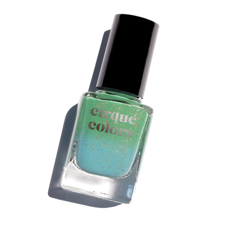 Cirque Colors Magic Turquoise thermal nail polish