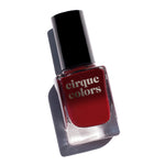 Cirque Colors Rothko Red crimson black thermal nail polish