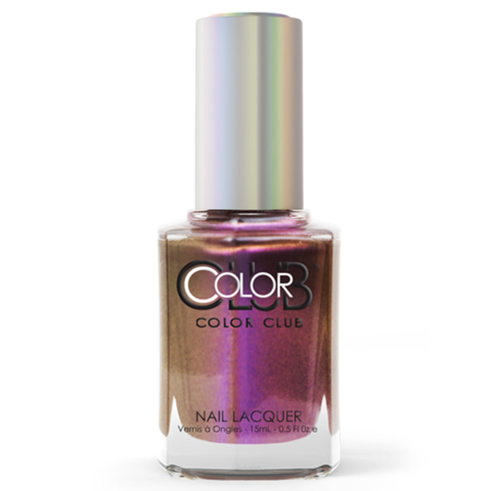 Color Club Purple Haze multichrome nail polish Oil Slick Collection