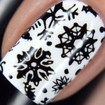 KBShimmer Total Eclipse black creme nail polish swatch