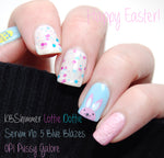 Easter Bunny Water Decals
