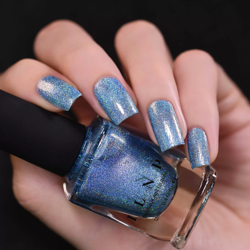 ILNP Cold As Ice ICY BLUE ULTRA HOLOGRAPHIC NAIL POLISH
