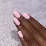 ILNP Sunday pastel pink speckled nail polish swatch Hatched Collection
