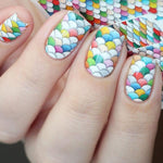 Bright Mermaid Scales Water Slide Decal