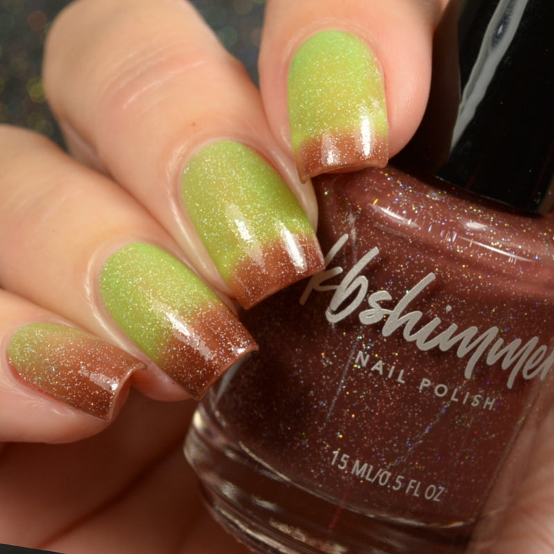 KBShimmer Apple-y Ever After thermal nail polish Up & Autumn Collection