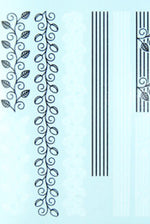Stripes & Leaves Water Decals