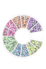 Pastel Fluorescent Round & Square Studs