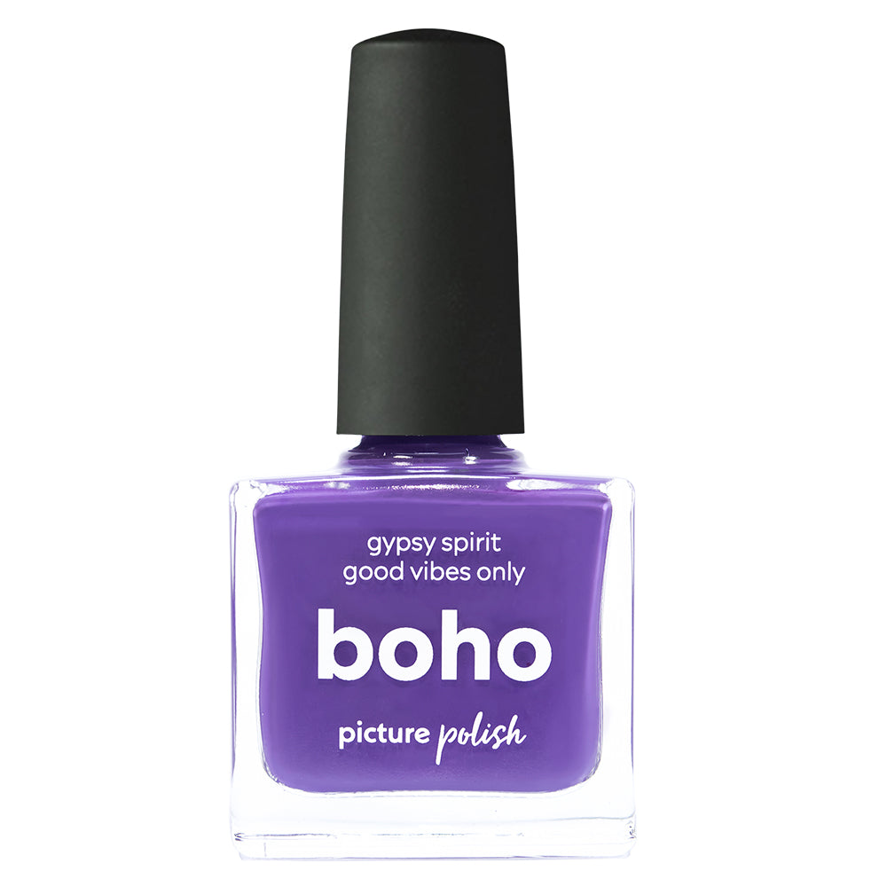 Picture Polish Boho dusty purple creme nail polish