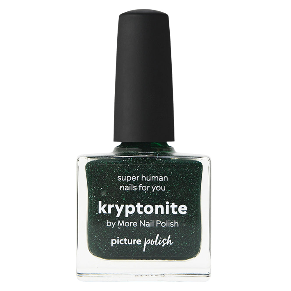 Picture Polish Kryptonite forest green holographic nail polish