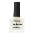 Picture Polish Revolution water based base coat and foil top coat