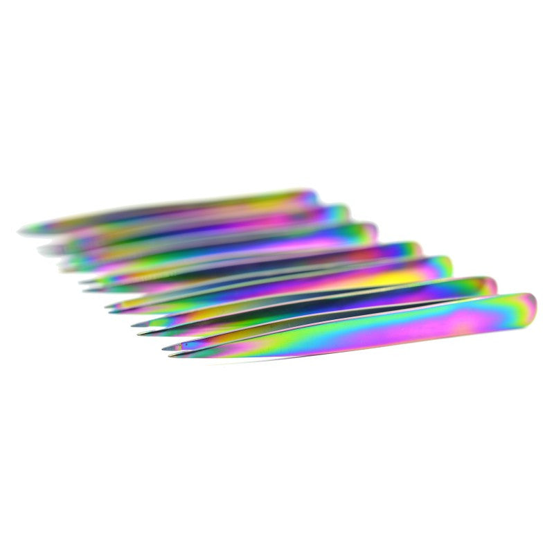 Rainbow Finish Point Tip Tweezer