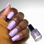Cirque Colors A Fiori pastel lilac creme nail polish