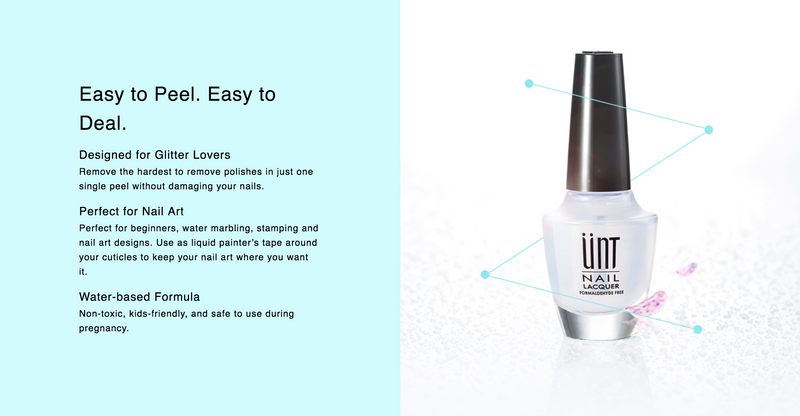 Unt peel online off base coat