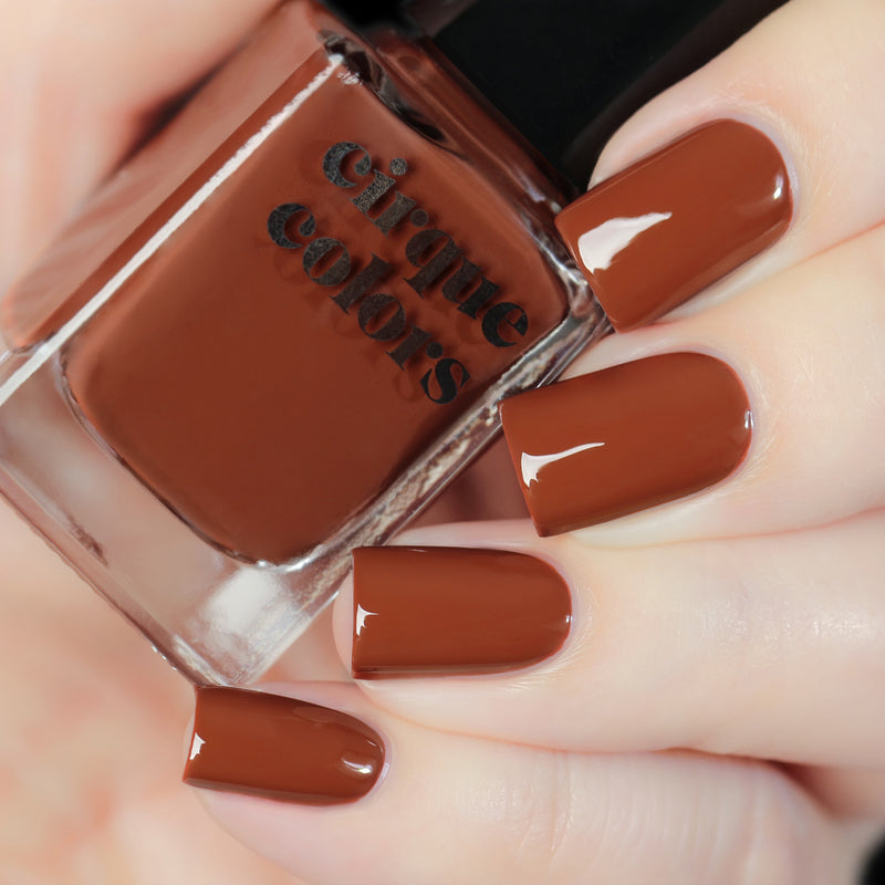 Cirque Colors Brownstone nail polish Terracotta Collection
