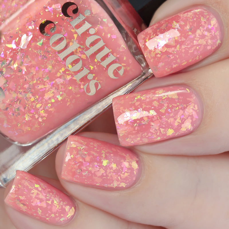 Cirque Colors Pink Lemonade nail polish Candy Coat Collection