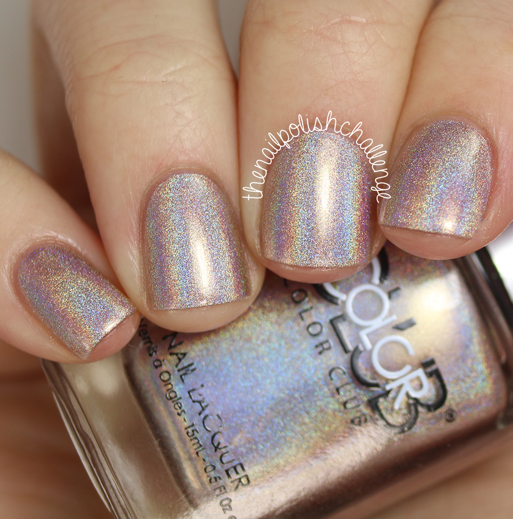Color Club Extra Vert Mood Polish Swatches  Nail Art  Tea  Nail Polish
