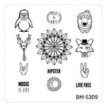 Festival Stamping Plate - Spirit Animal