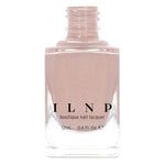 ILNP Overcoat CREAMY BEIGE HOLOGRAPHIC NAIL POLISH