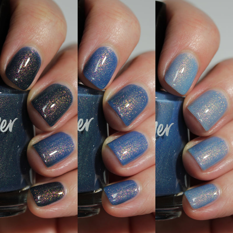 KBShimmer Pool Shark tri-thermal nail polish Sun's Out Collection