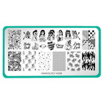 Rockabilly Stamping Plate