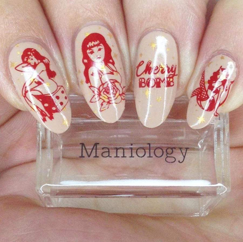 Rockabilly Stamping Plate
