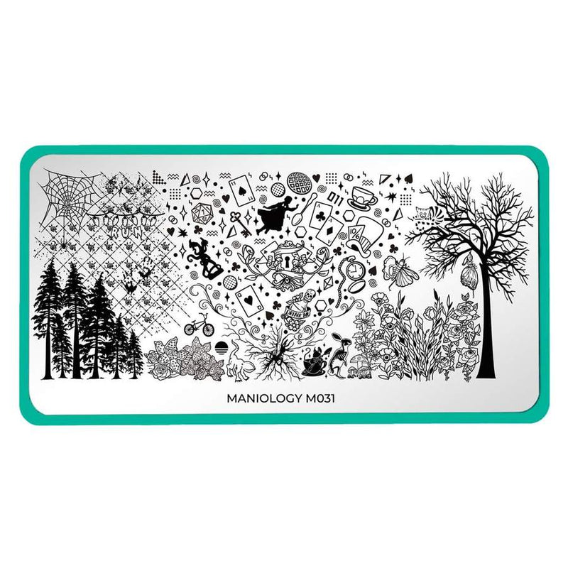 Stranger than Wonderland: Curiouser & Curiouser Stamping Plate