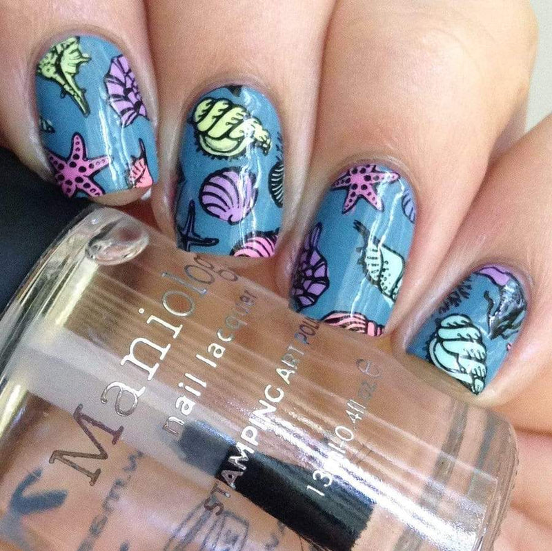 Coral Reef Stamping Plate