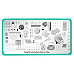 Shape Nouveau: Get with the Program Stamping Plate