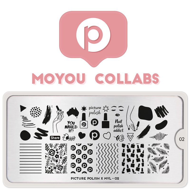 MoYou London x Picture Polish Stamping Plate