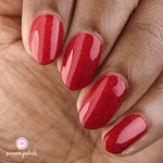 Picture Polish Double Decker red holographic nail polish MoYou London collaboration