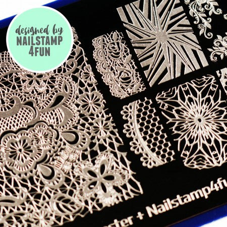 Blogger Collab x Nailstamp4fun Stamping Plate