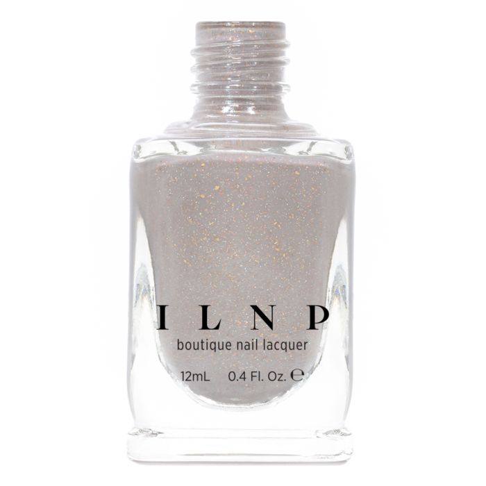 ILNP Sandcastle SANDY BEIGE HOLOGRAPHIC NAIL POLISH